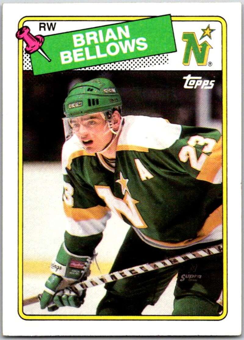 1988-89 Topps #95 Brian Bellows Minnesota North Stars V50255
