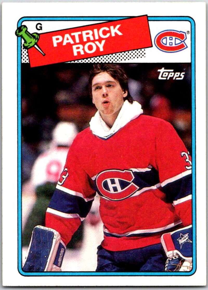 1988-89 Topps #116 Patrick Roy Montreal Canadiens V50262