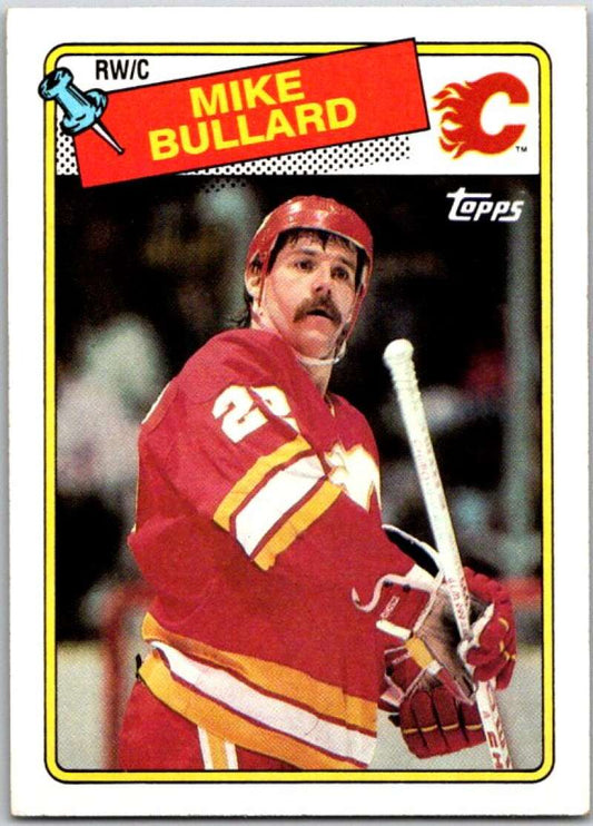 1988-89 Topps #152 Mike Bullard  Calgary Flames  V50271