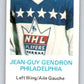 1970-71 Dad's Cookies #38 Jean-Guy Gendron  Philadelphia Flyers  X254