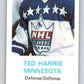 1970-71 Dad's Cookies #49 Ted Harris  Minnesota North Stars  X273