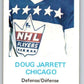 1970-71 Dad's Cookies #62 Doug Jarrett  Chicago Blackhawks  X294