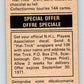 1970-71 Dad's Cookies #91 Murray Oliver  Minnesota North Stars  X347