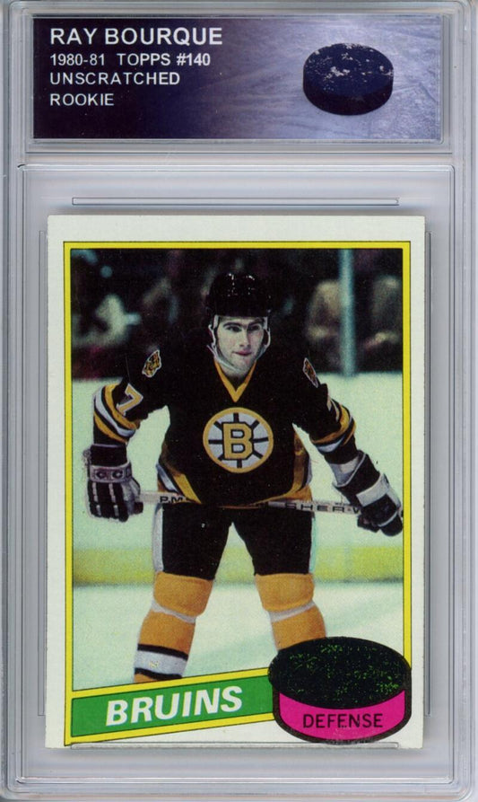 HCWPP - 1980-81 Topps Unscratched #140 Ray Bourque RC Rookie Bruins - 294091