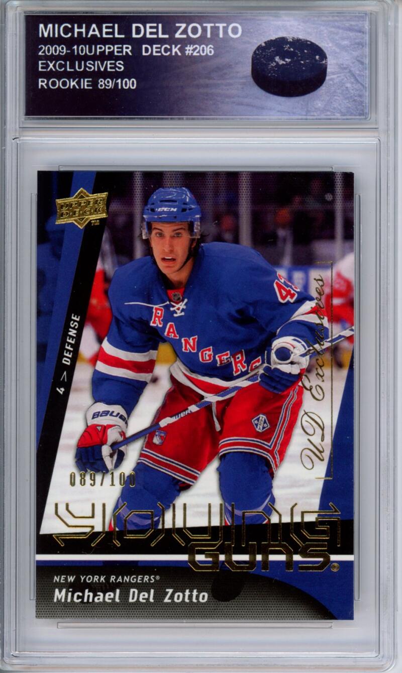 HCWPP - 2009-10 Upper Deck YG Exclusives MICHAEL DEL ZOTTO 89/100 YG RC - 294077