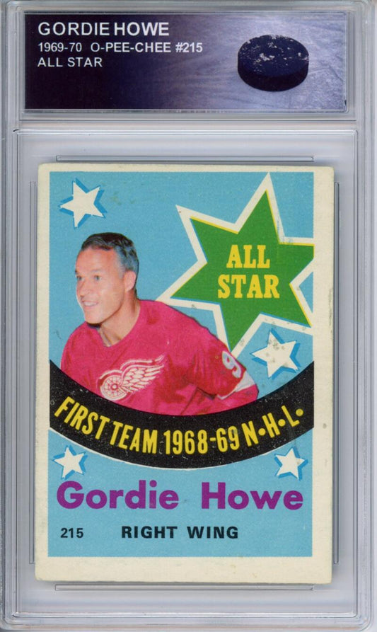 HCWPP - 1969-70 O-Pee-Chee #215 Gordie Howe All Star Detroit Red Wings - 294084