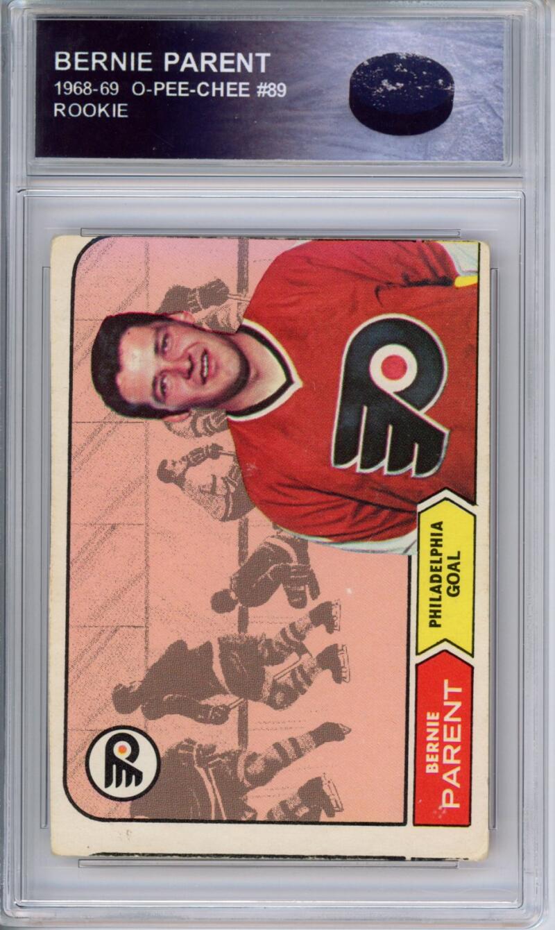 HCWPP - 1968-69 O-Pee-Chee #89 Bernie Parent RC Rookie Flyers - 294107
