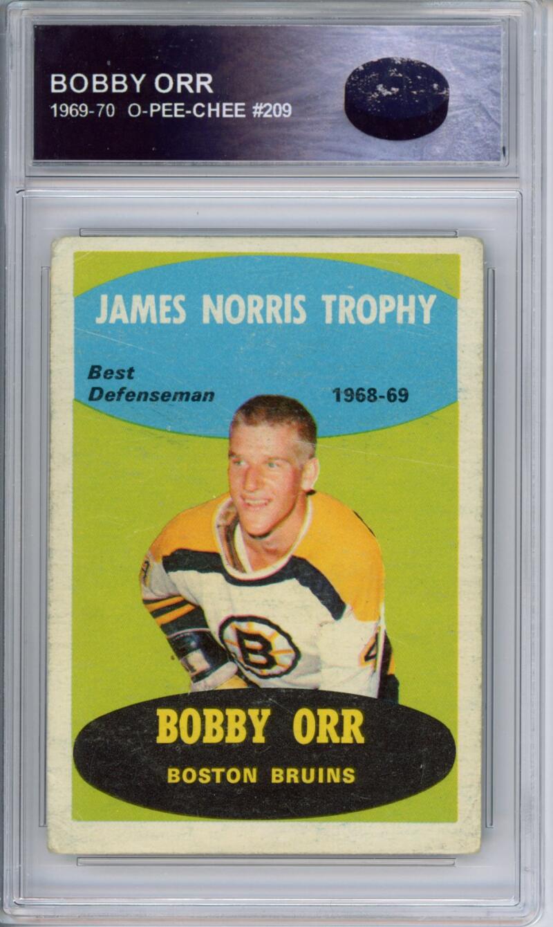HCWPP - 1969-70 O-Pee-Chee #209 Bobby Orr Trophy Boston Bruins - 294112