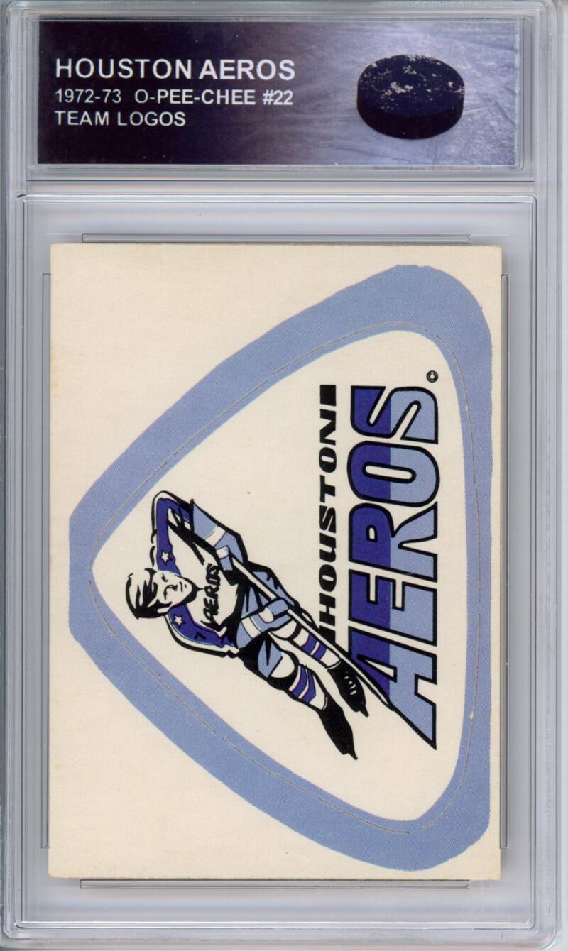 HCWPP - 1972-73 O-Pee-Chee Team Logos #22 Houston Aeros - 294119 Image 1