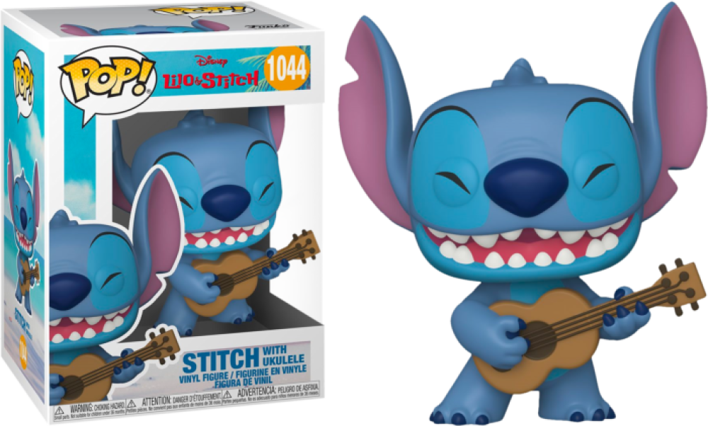 Funko Pop - 1044 Disney - Lilo & Stitch - Stitch with Ukulele Vinyl Figure