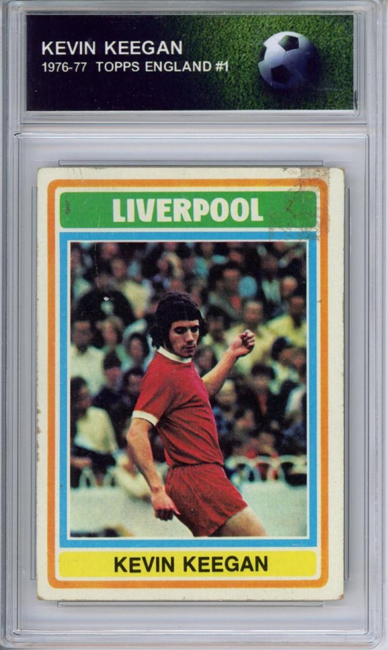 HCWPP - 1976-77 Topps England Soccer Football #1 Kevin Keegan - 294136