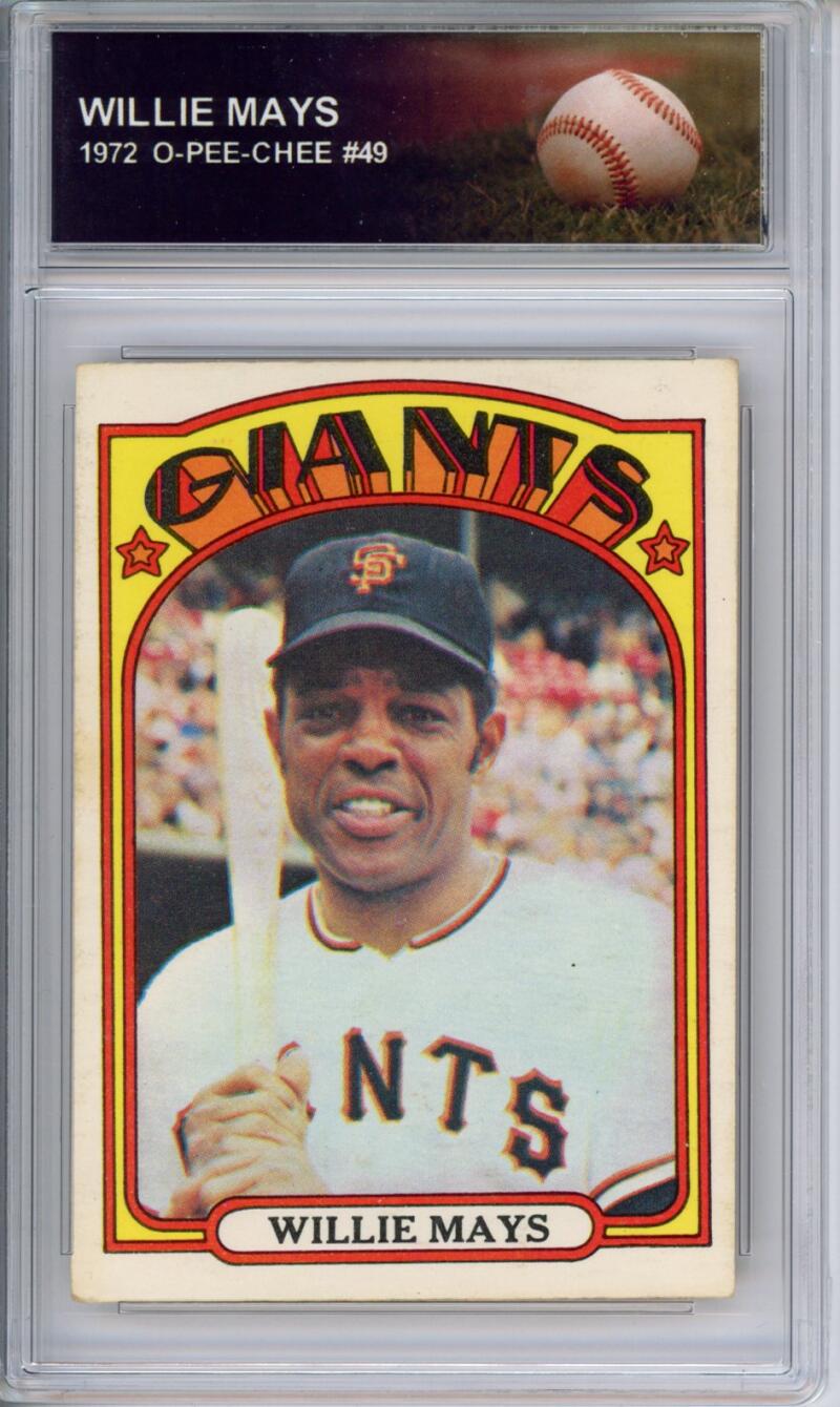 HCWPP - 1972 O-Pee-Chee #49 Willie Mays San Francisco Giants - 294131
