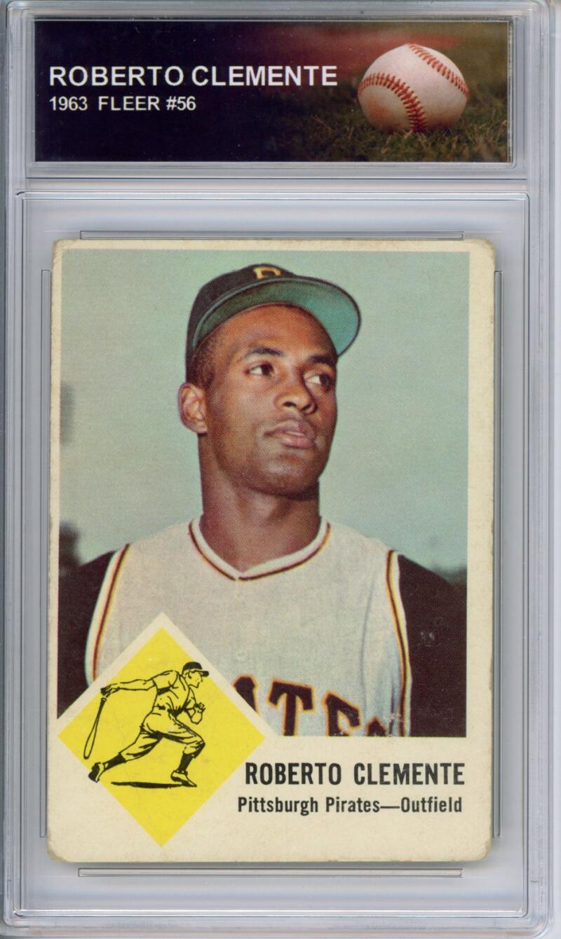 HCWPP - 1963 Fleer #56 Roberto Clemente Pittsburgh Pirates - 294130