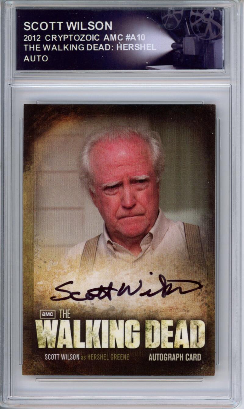 HCWPP - 2012 AMC The Walking Dead SCOTT WILSON Auto as Hershel Greene - 294137