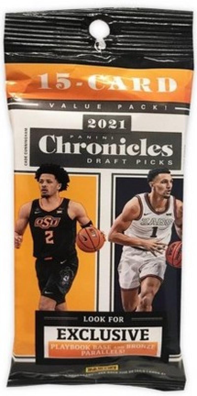 2021-22 Panini Chronicles Basketball 15 Card Pack Factory Sealed - Exclusives