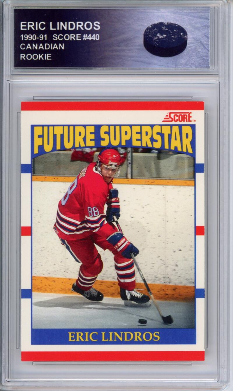 HCWPP - 1990-91 Score Canadian #440 Eric Lindros RC Rookie - 294156