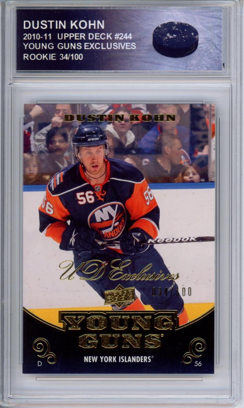 HCWPP - 2010-11 Upper Deck YG Exclusives DUSTIN KOHN 34/100 RC - 294157
