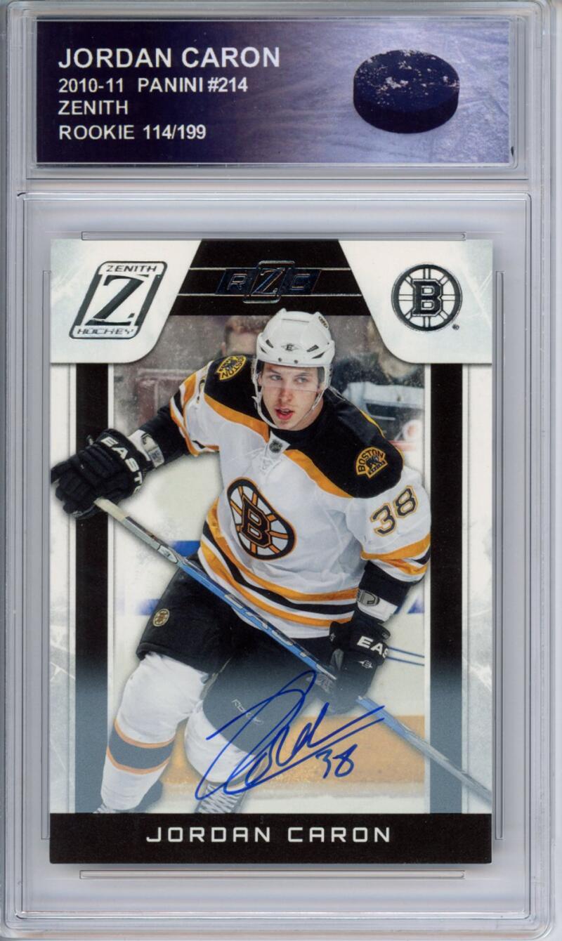 HCWPP - 2010-11 Panini Zenith JORDAN CARON 114/199 Auto RC Rookie - 294163