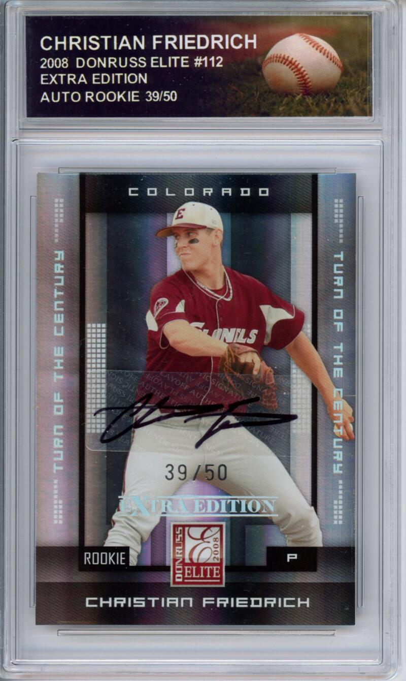 HCWPP - 2008 Donruss Elite Extra Edition TOTC Christian Friedrich - 294167