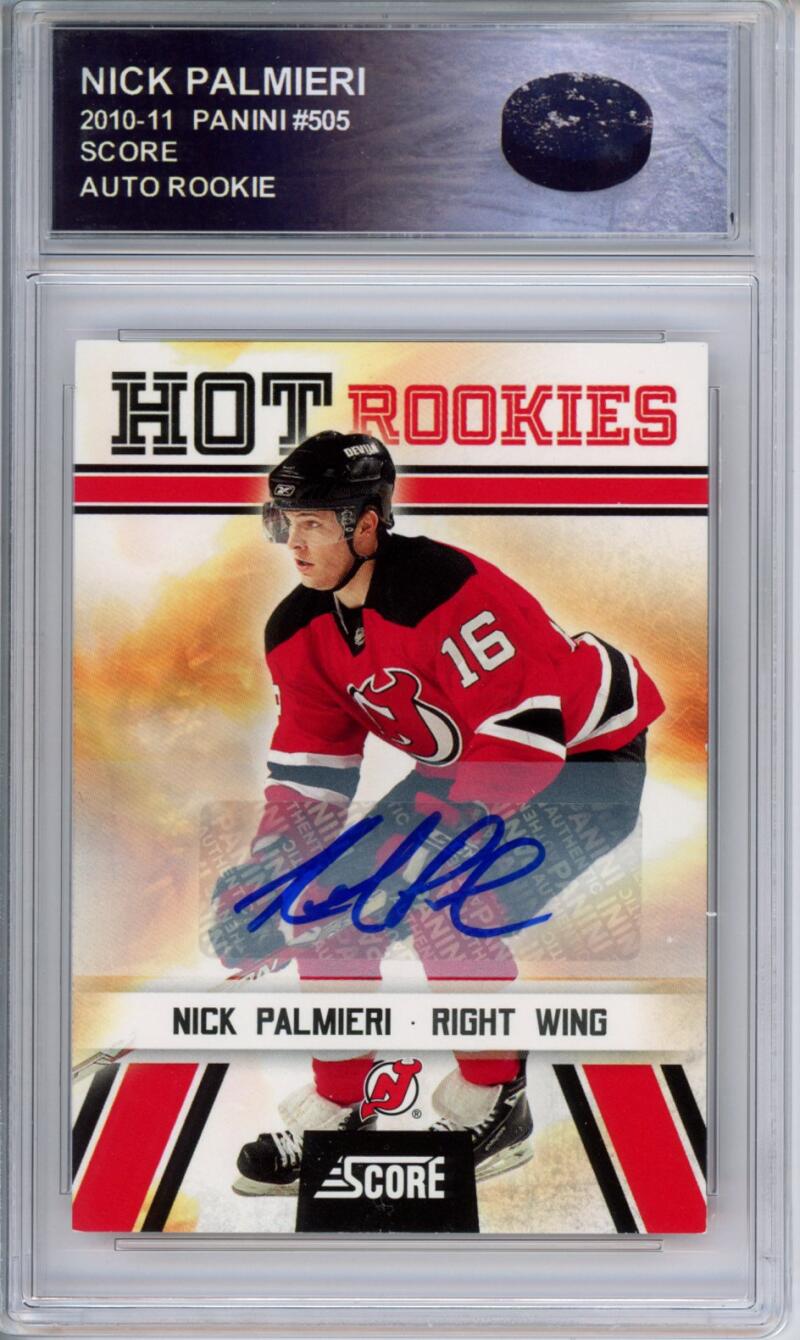 HCWPP - 2010-11 Score NICK PALMIERI Auto RC Autograph Rookie *SP* - 294174