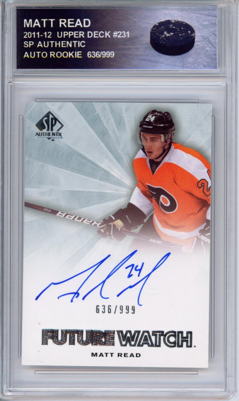 HCWPP - 2011-12 SP Authentic MATT READ Auto/RC 636/999 Rookie - 294183