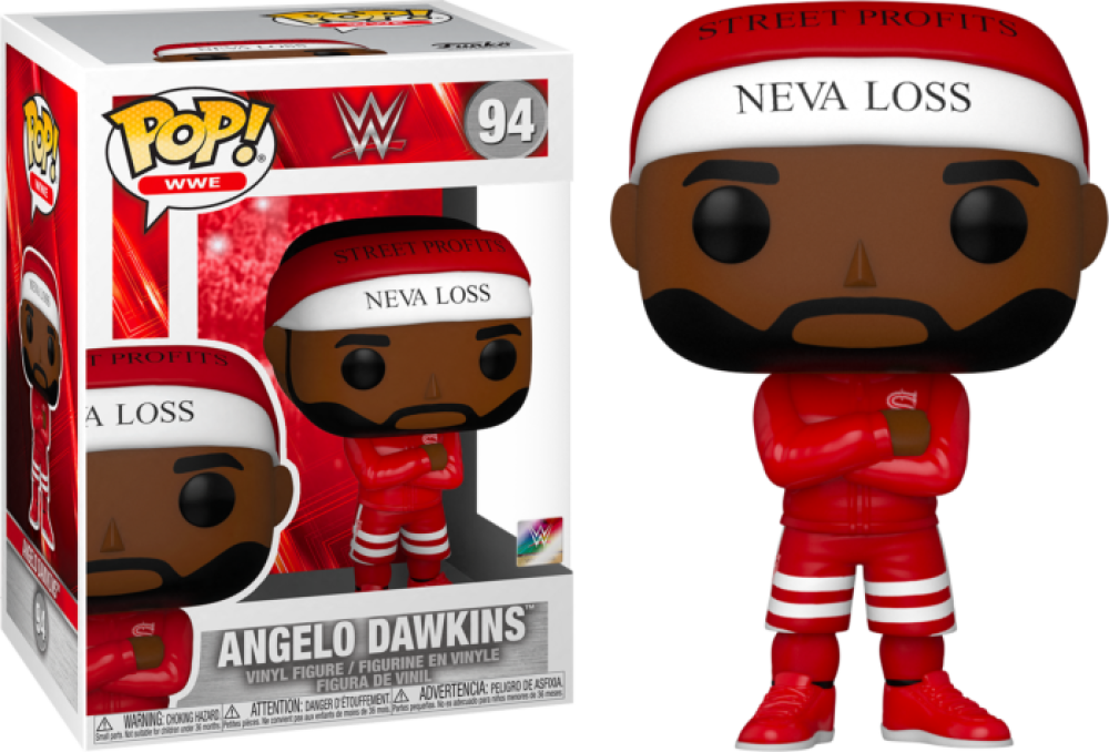 Funko Pop - 94 WWE - Angelo Dawkins Vinyl Figure Image 1