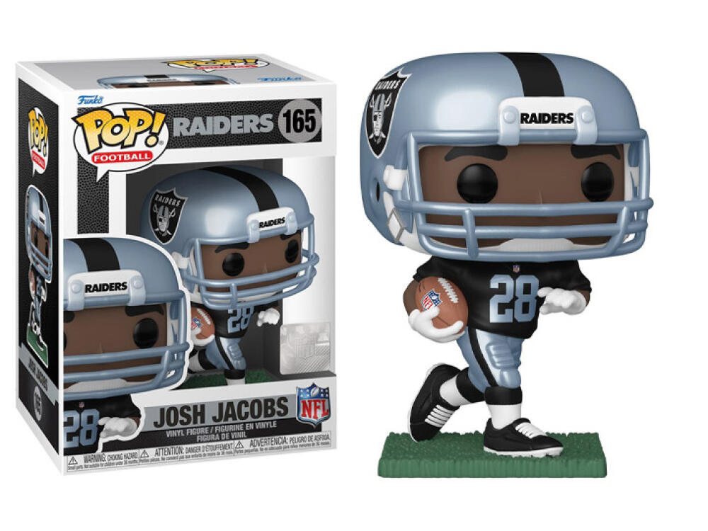 Funko Pop - 165 Football - Josh Jacobs Raiders Vinyl Figure Image 1
