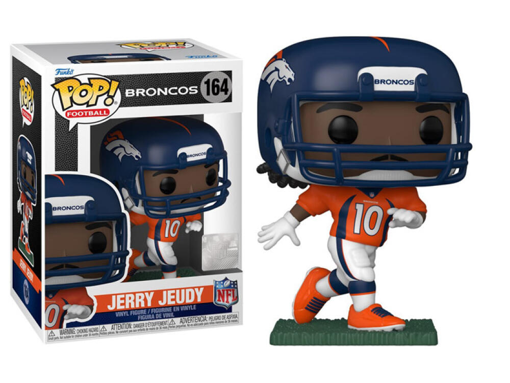 Funko Pop - 164 Football - Jerry Jeudy Broncos Vinyl Figure Image 1