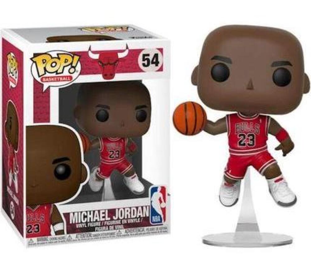 Funko Pop - Basketball 54 - Michael Jordan Chicago Bulls Vinyl Figure Image 1