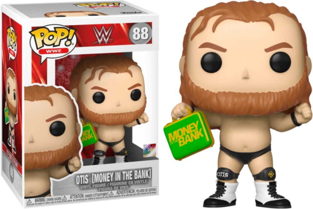 Funko Pop - 88 WWE - Otis (Money in the Bank) Vinyl Figure Image 1