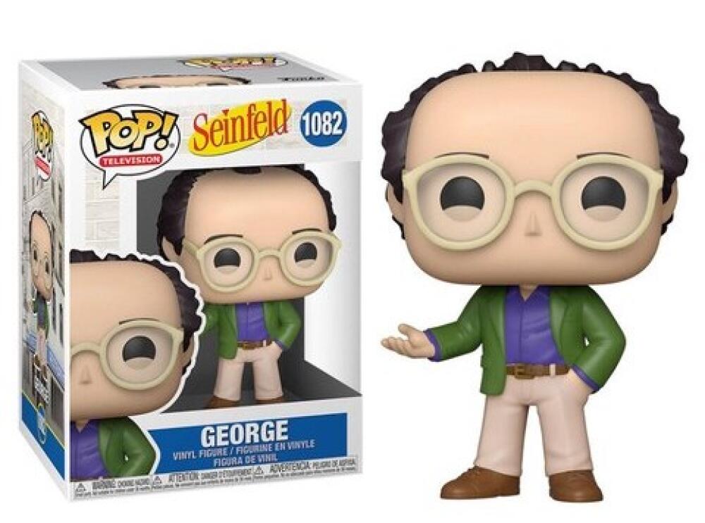Funko Pop - 1082 Television - Seinfeld - George Green Jacket Vinyl Figure Image 1