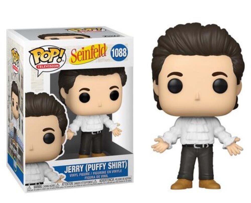 Funko Pop - 1088 Television - Seinfeld - Jerry Puffy Shirt Vinyl Figure Image 1