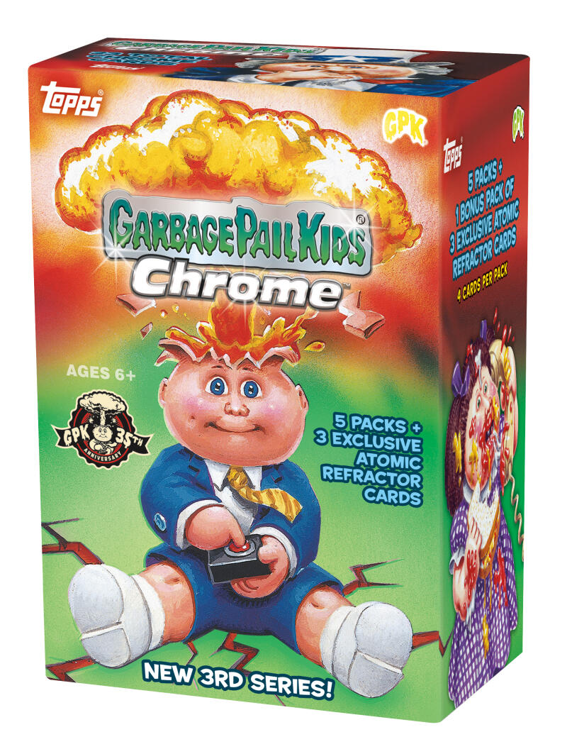 2020 Topps Chrome Garbage Pail Kids Series 3 Factory Sealed Box