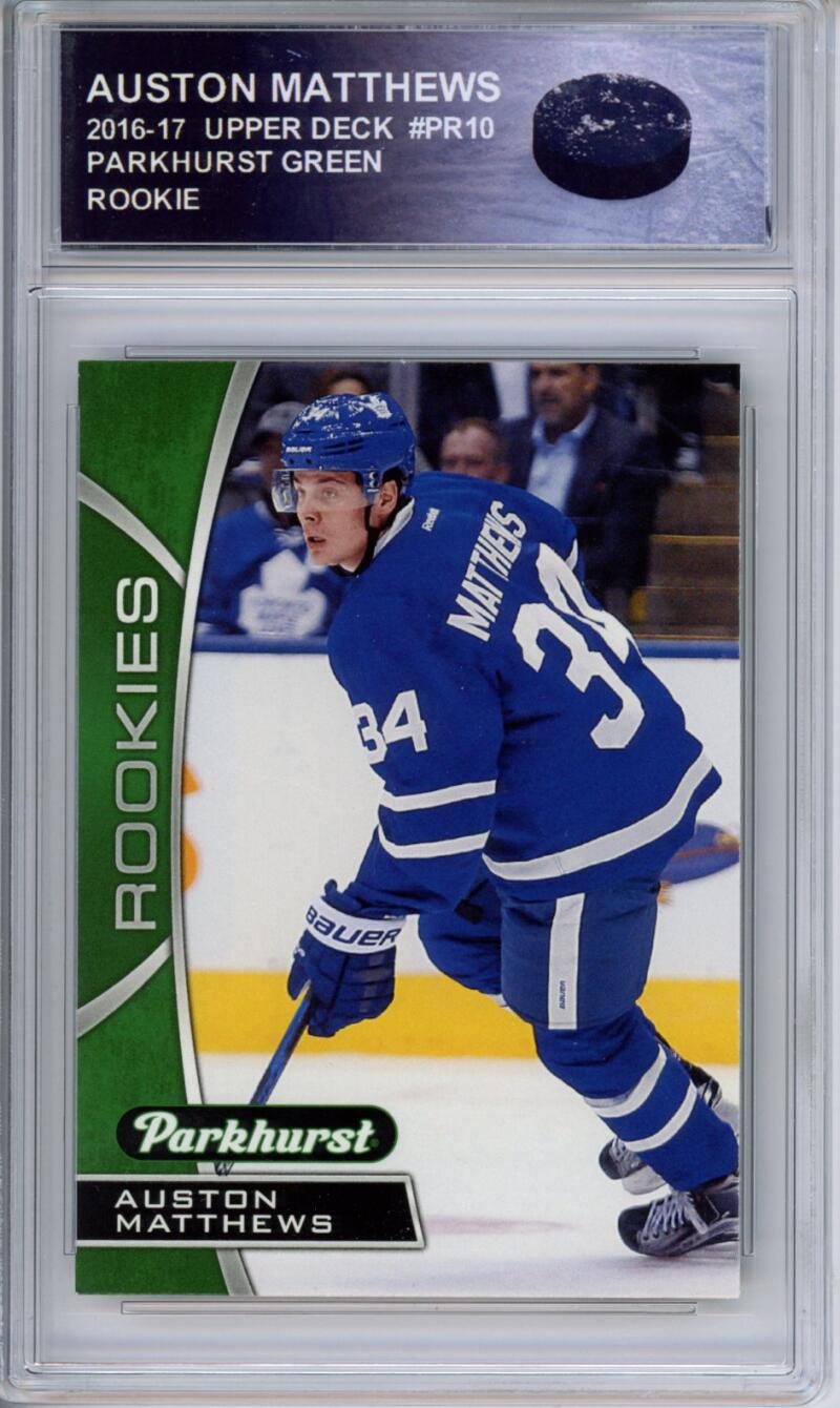 HCWPP - 2016-17 Upper Deck Parkhurst #PR-10 Auston Matthews Rookie RC - 294192