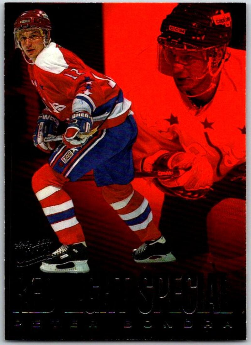 1995-96 Fleer Ultra Red Light Specials #1 Peter Bondra V50571