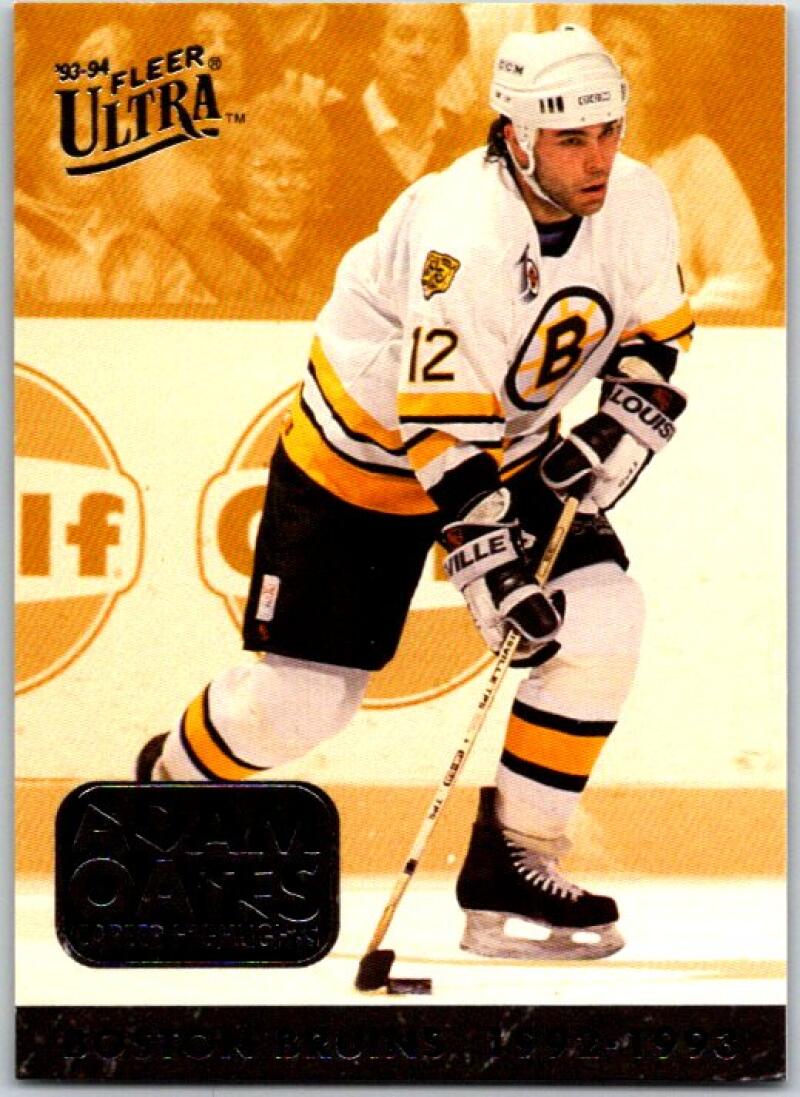 1993-94 Fleer Ultra Adam Oates #9 Adam Oates V50587