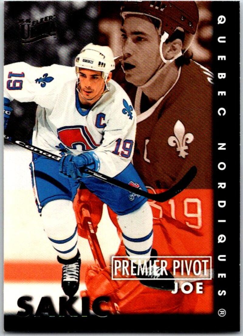 1995-96 Fleer Ultra Premier Pivots #8 Joe Sakic V50612