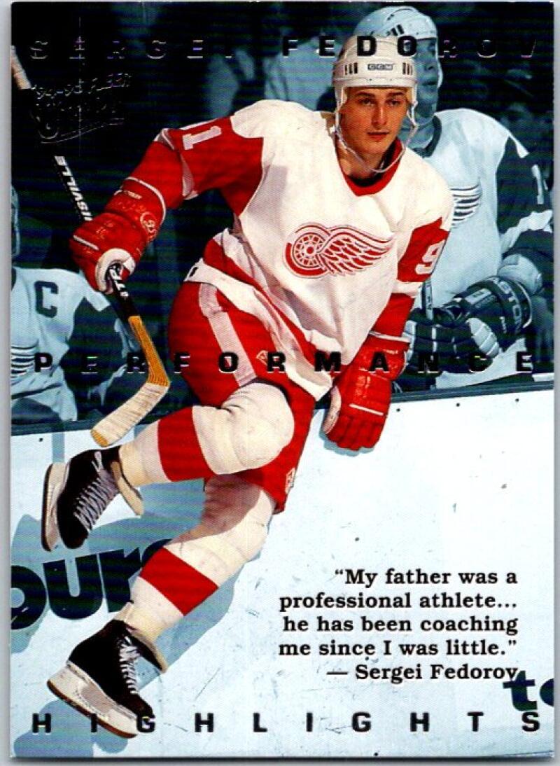 1994-95 Ultra Sergei Fedorov #2 Sergei Fedorov V506289