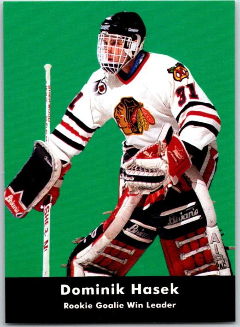 1991-92 Parkhurst #449 Dominik Hasek RL Blackhawks V50637