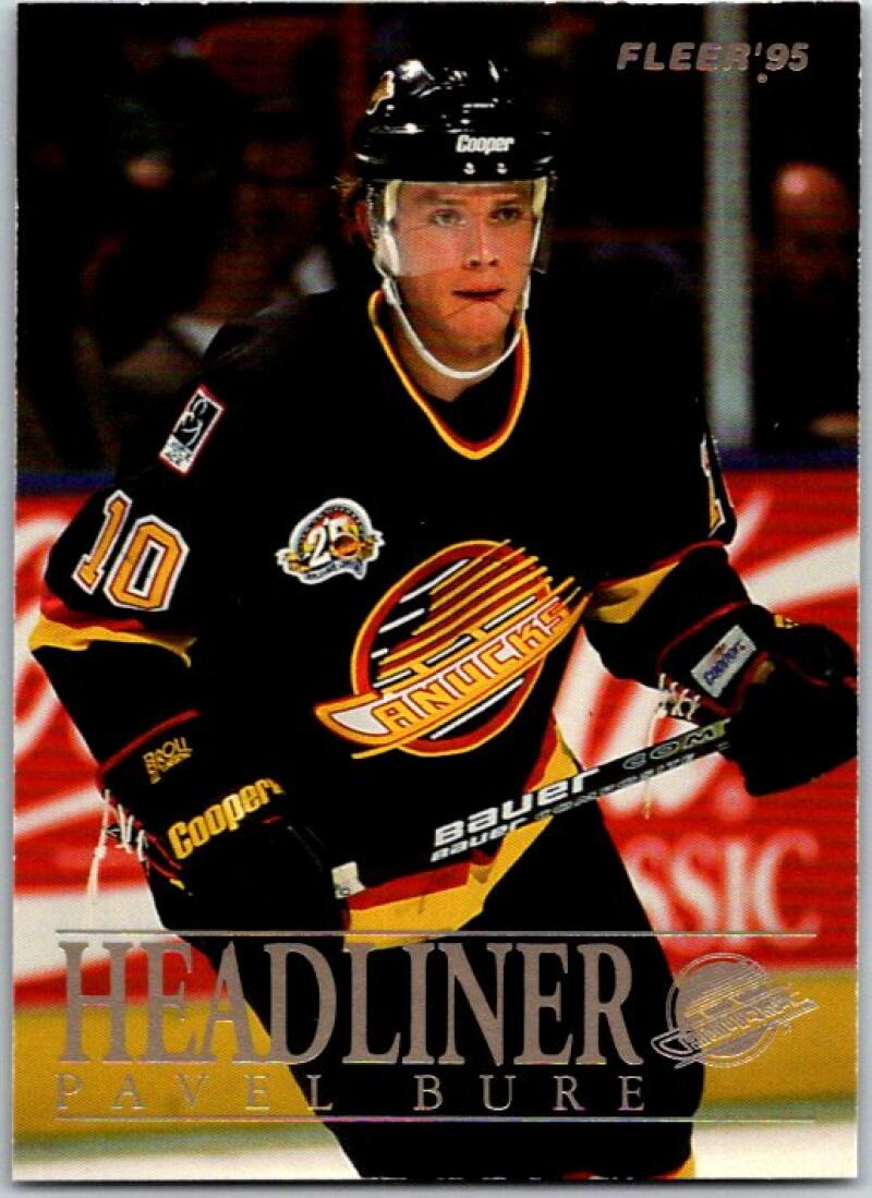 1994-95 Fleer Headliners #1 Pavel Bure V50647