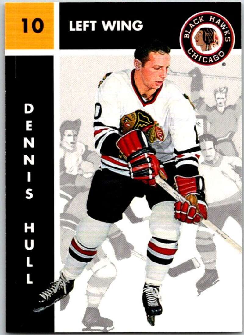 1995-96 Parkhurst '66-67 #37 Dennis Hull Chicago Blackhawks V50683