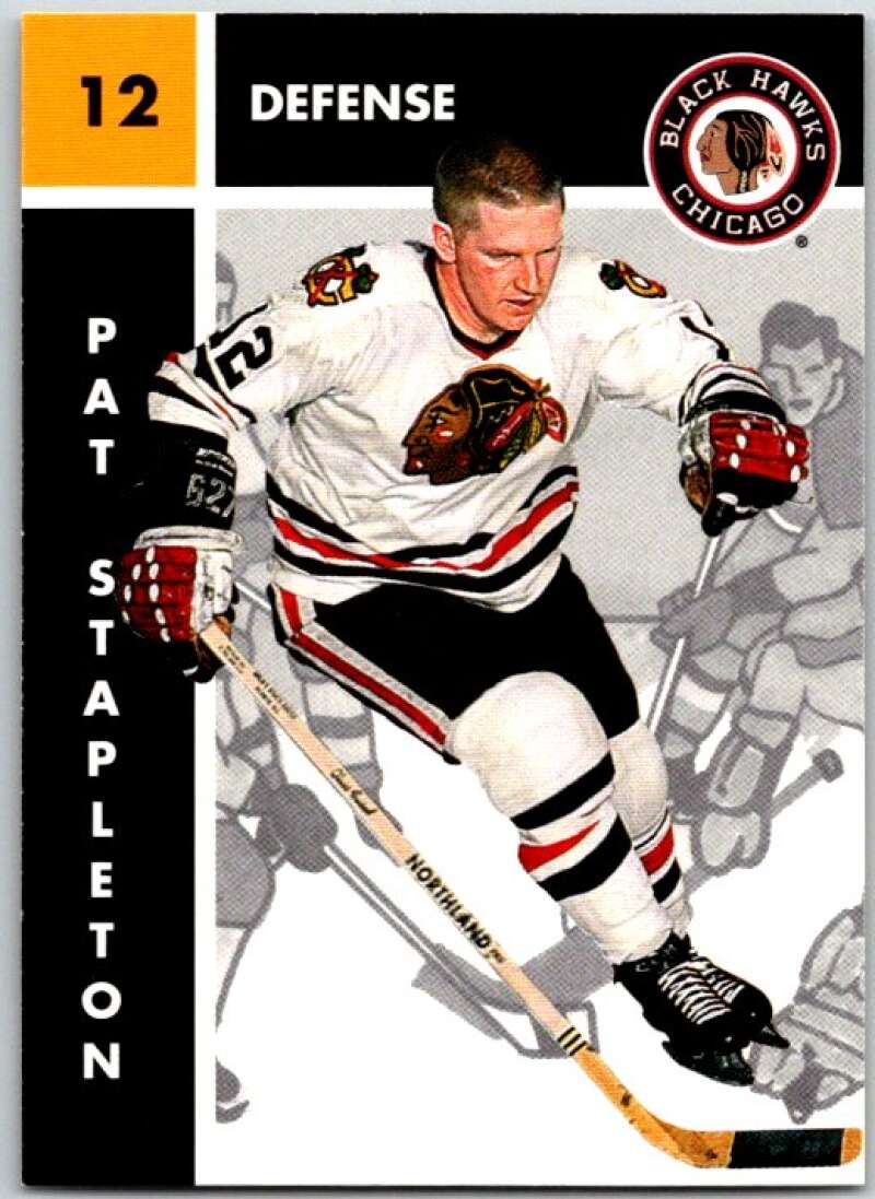 1995-96 Parkhurst '66-67 #38 Pat Stapleton Chicago Blackhawks V50686