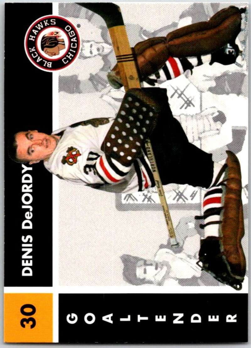1995-96 Parkhurst '66-67 #39 Denis DeJordy Chicago Blackhawks V50687