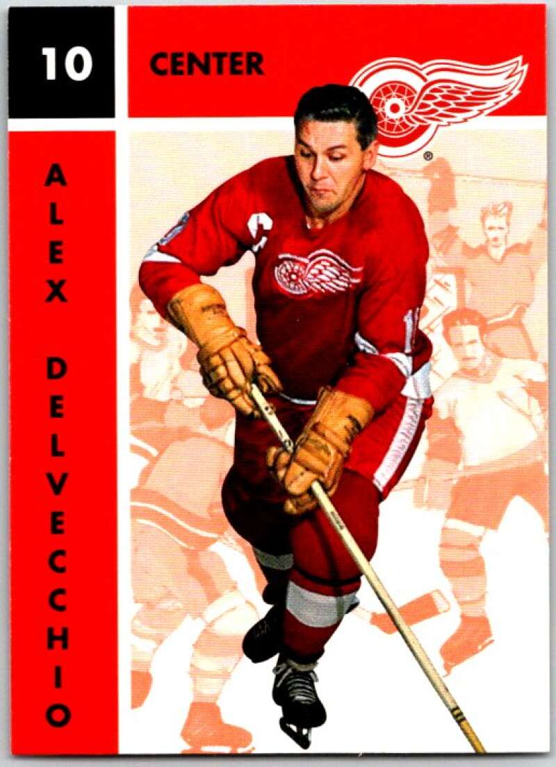 1995-96 Parkhurst '66-67 #53 Alex Delvecchio Detroit Red Wings V50702