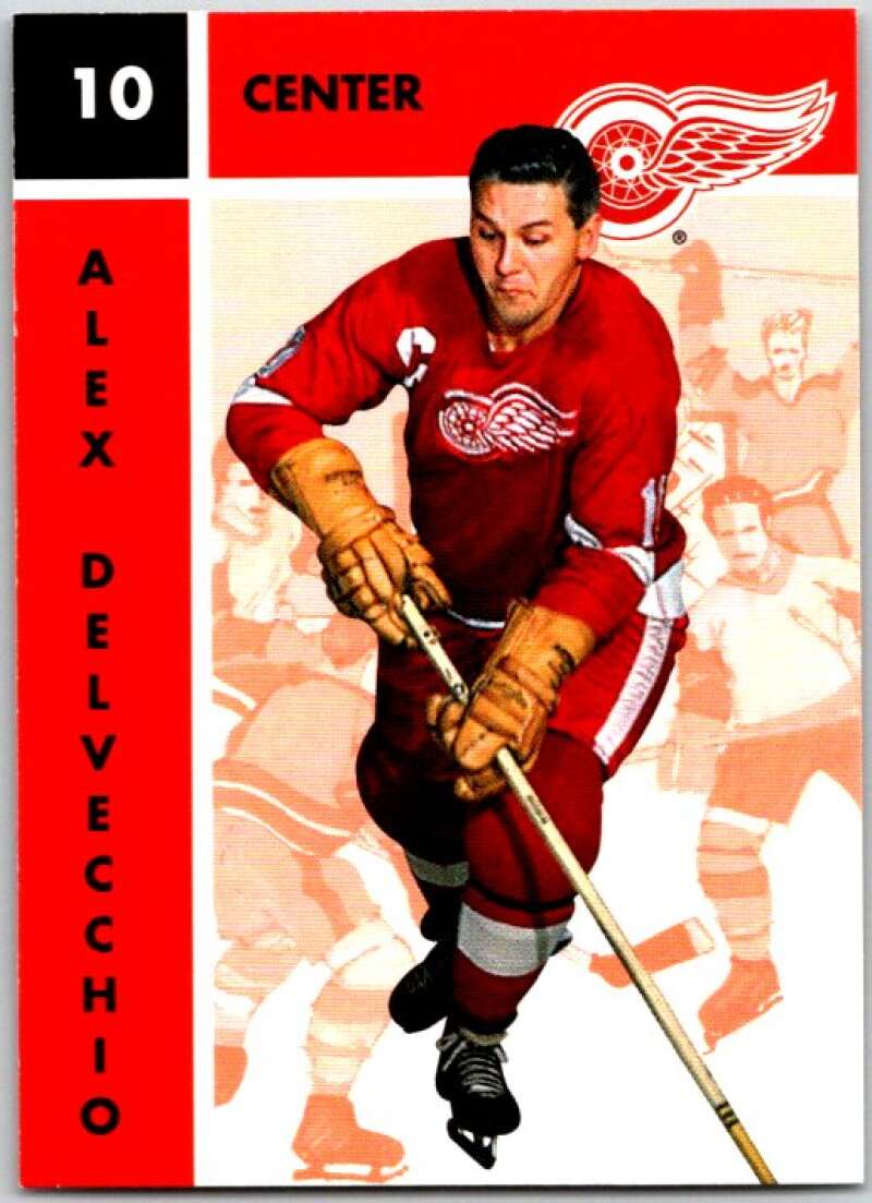1995-96 Parkhurst '66-67 #53 Alex Delvecchio Detroit Red Wings V50703