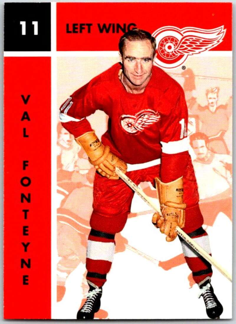 1995-96 Parkhurst '66-67 #57 Val Fonteyne Detroit Red Wings V50709