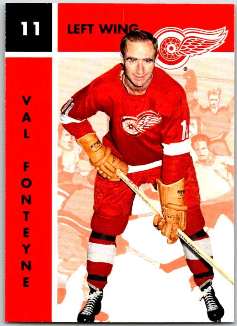 1995-96 Parkhurst '66-67 #57 Val Fonteyne Detroit Red Wings V50710