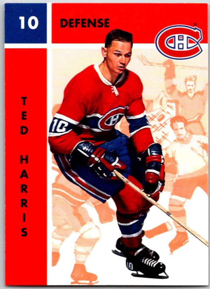1995-96 Parkhurst '66-67 #63 Ted Harris Montreal Canadiens V50716