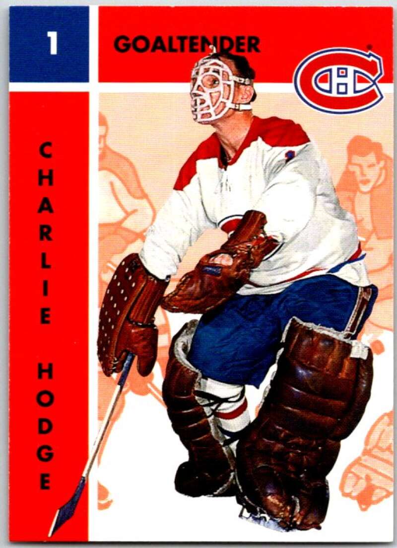 1995-96 Parkhurst '66-67 #70 Charlie Hodge Montreal Canadiens V50725