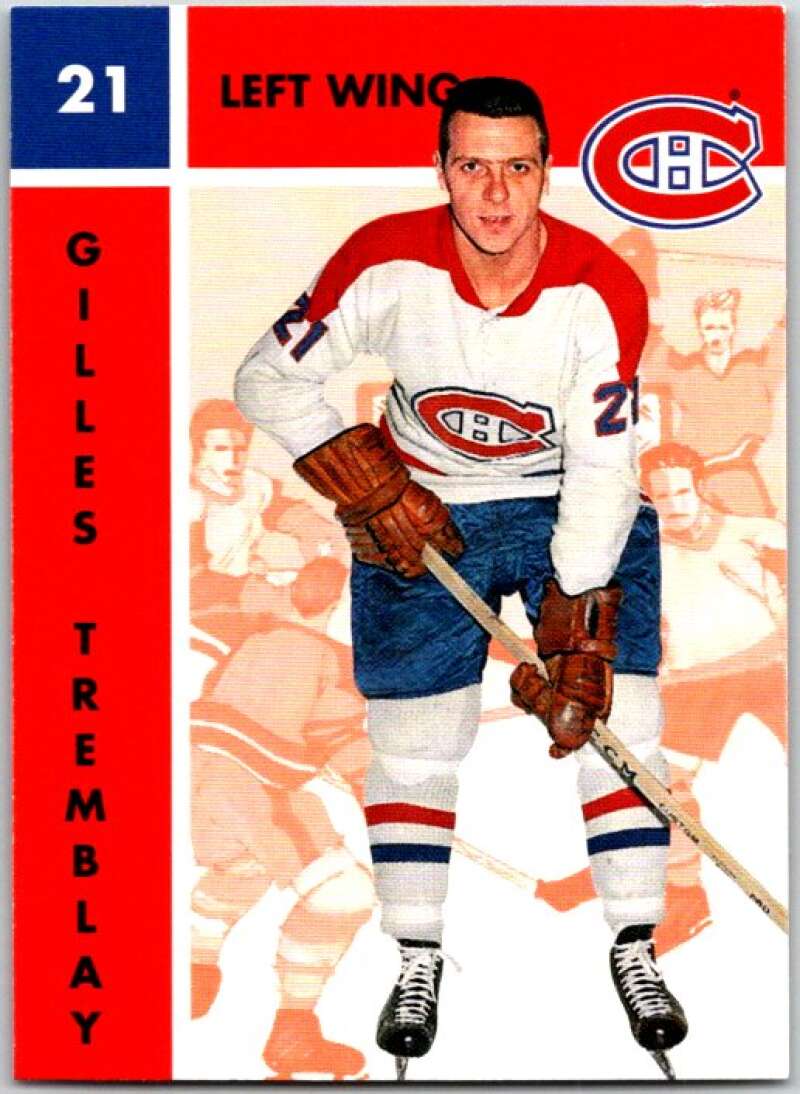 1995-96 Parkhurst '66-67 #71 Gilles Tremblay Montreal Canadiens V50726